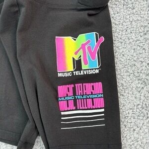 MTV Shorts Girls Large 10 12 Longer Length Stretch Play Clothes Travel Summer